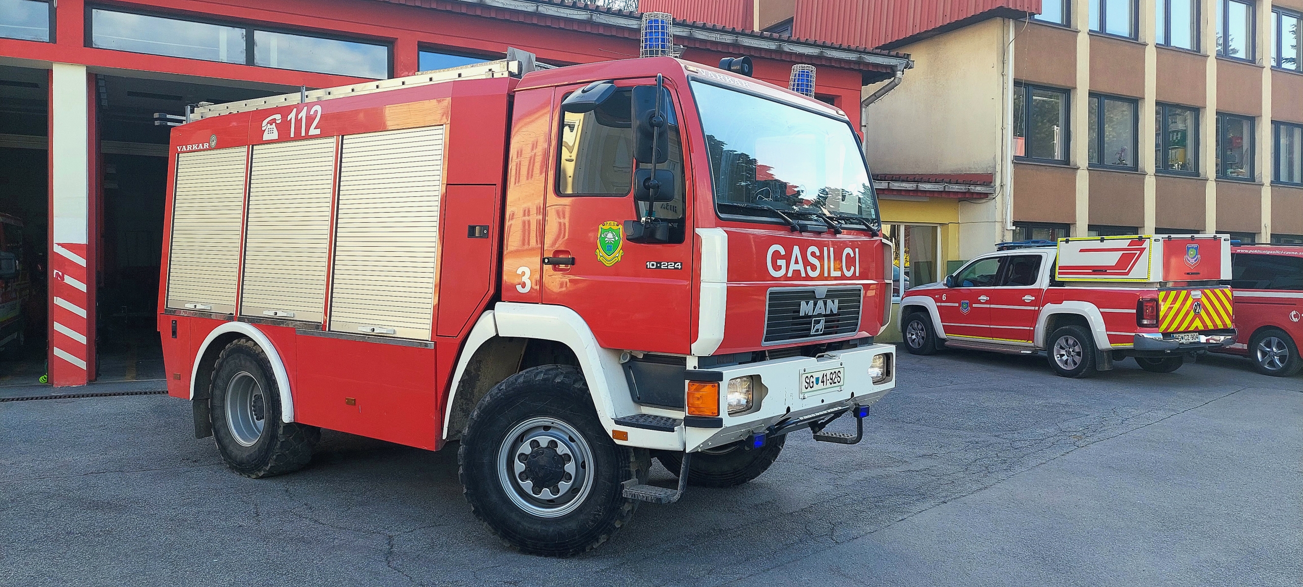 GVC 16/15 — Gasilsko vozilo s cisterno