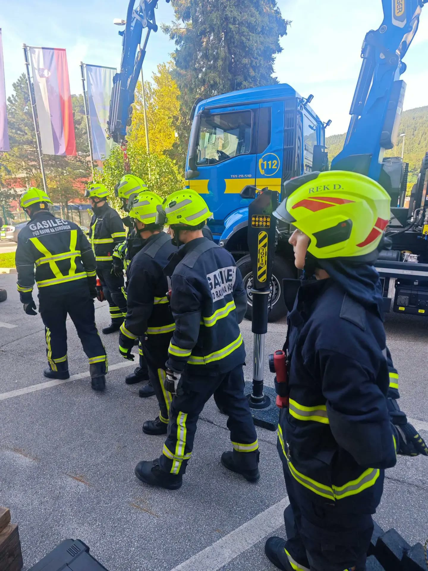 Vaja – prometna nesreča in tehnično reševanje — slika 1
