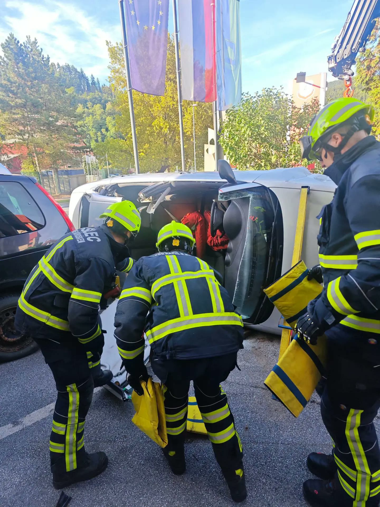 Vaja – prometna nesreča in tehnično reševanje — slika 4