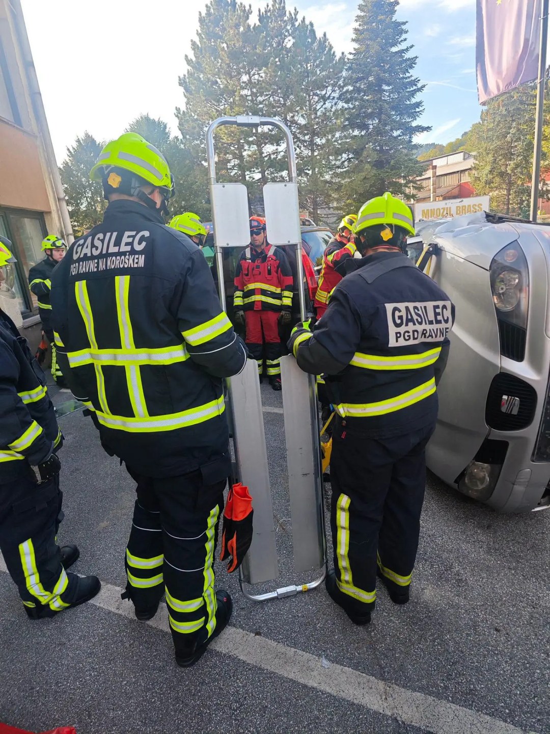 Vaja – prometna nesreča in tehnično reševanje — slika 5