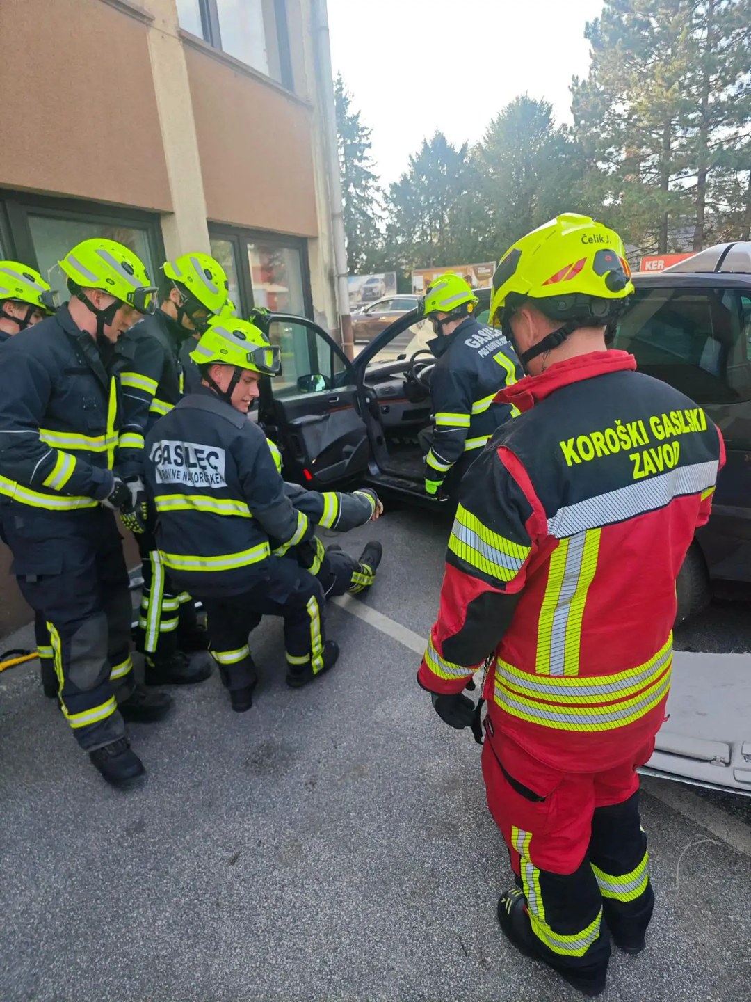 Vaja – prometna nesreča in tehnično reševanje — slika 6